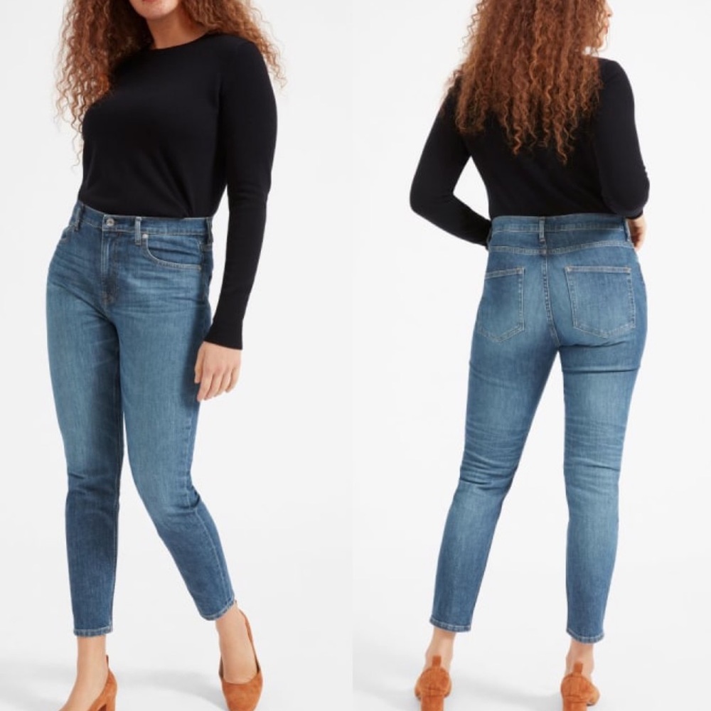 Everlane The Skinny Ankle Mid Rise Jean